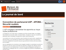 Tablet Screenshot of journal.maisondelartisanat.fr